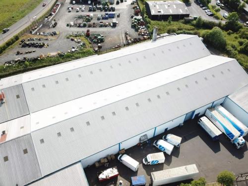 Completed Large Scale Asbestos Roof Overlay