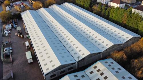 Completed Asbestos Roof Overlay